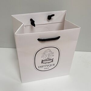Diptyque White and Black Gift Bag